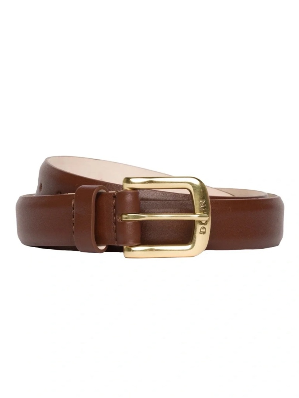 DOEN "Colt" Belt in Marrone Box Calf, Small, NWT